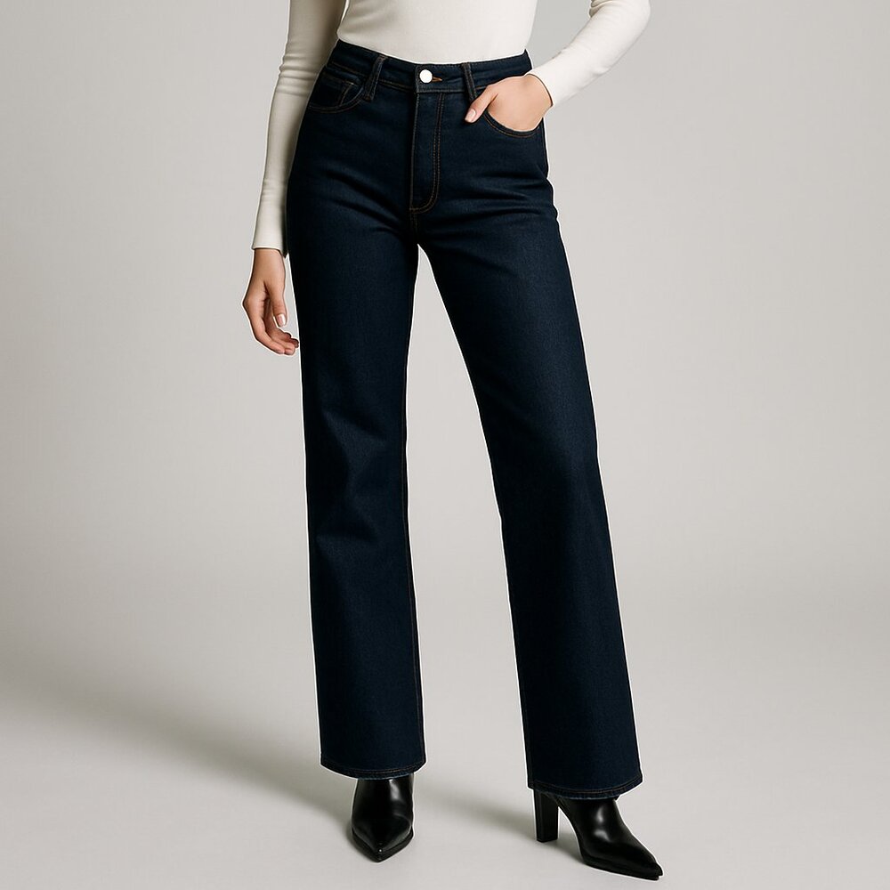 TOMMY HILFIGER | Straight 8s Dark Wash Denim Jeans 32x38